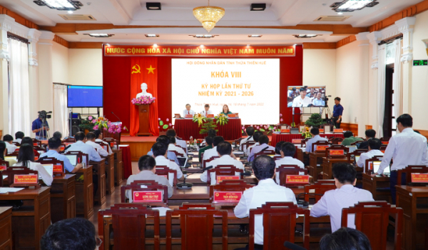 Toàn cảnh Kỳ họp thứ 4, HĐND tỉnh Thừa Thiên Huế Khóa VIII